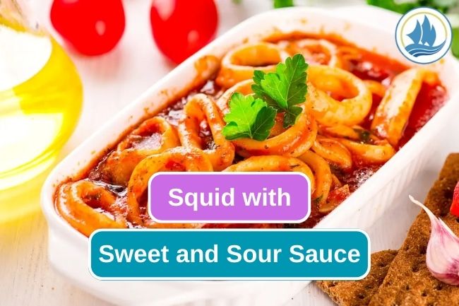 Easy Recipe for Cooking Squid with Sweet and Sour Sauce